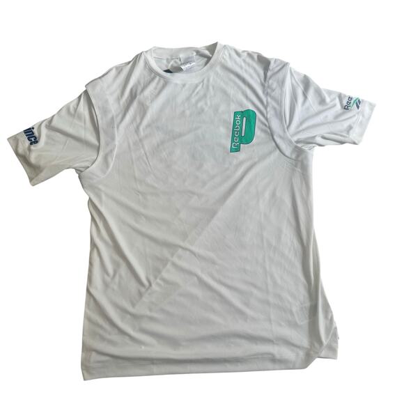 NWT Reebok x Prince Logo-Print T-Shirt – White – Size M - Picture 4 of 10